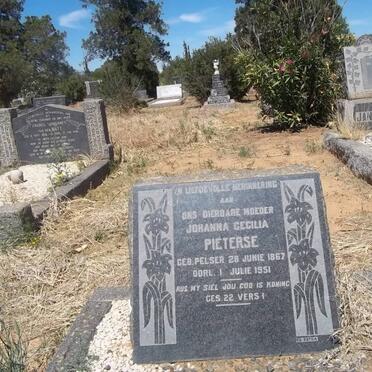PIETERSE Johanna Cecilia nee PELSER 1867-1951