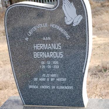 PIETERS Hermanus Bernardus 1926-2001