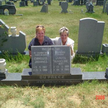 PREEZ Cornelius Johannes, du 1907-1988 &amp; Junita VANDELINE 1909-2003