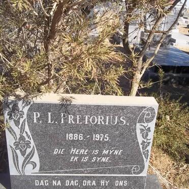 PRETORIUS P.L. 1886-1975