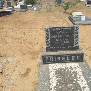 PRINSLOO Christoffel 1960-1960