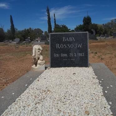 ROSSOUW ? 1963-1963