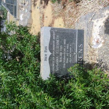 RENS Susanna Elizabeth Magrietha nee VERMAAK 1903-1955