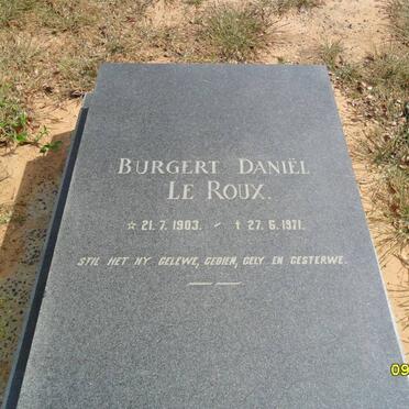 ROUX Burgert Daniel, le 1903-1971
