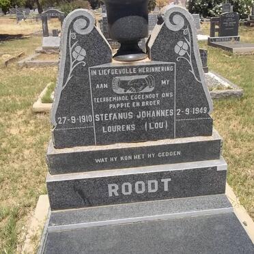 ROODT Stefanus Johannes Lourens 1910-1949