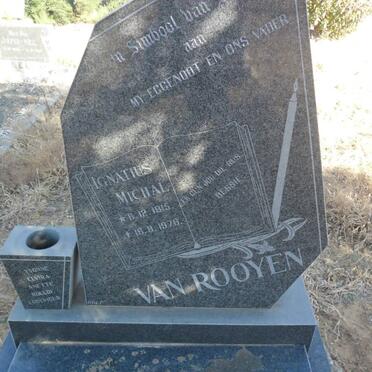 ROOYEN Ignatius Michal, van 1915-1976