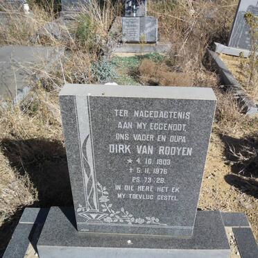 ROOYEN Dirk, van 1903-1976