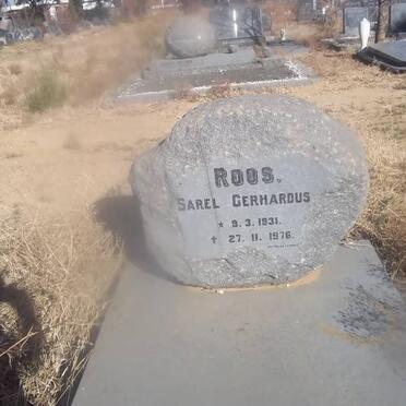 ROOS Sarel Gerhardus 1931-1976
