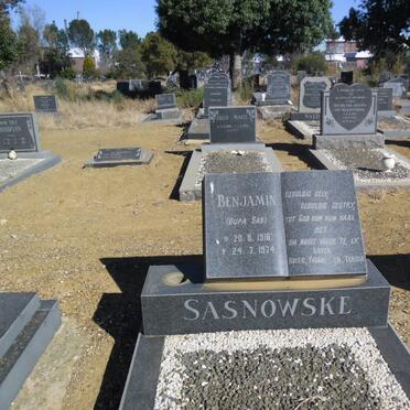 SASNOWSKE Benjamin 1916-1974