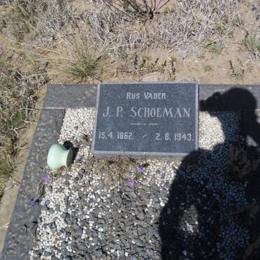 SCHOEMAN J.P. 1862-1943