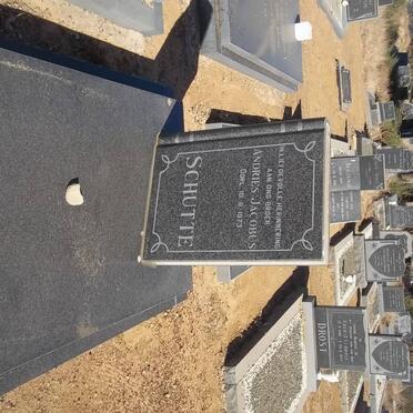 SCHUTTE Andries Jacobus -1973