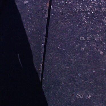 SENEKAL Frederick P. 1906-1979 &amp; Susarah C. 1907-1997    