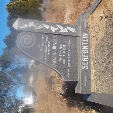SERFONTEIN Jacobus Hendrik 1926-1980