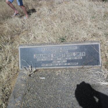 SMITH Johannes Christoffel 1888-1939