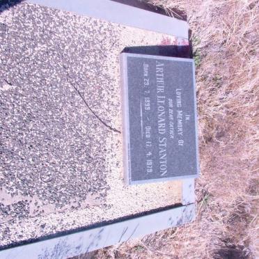 STANTON Arthur Leonard 1899-1979