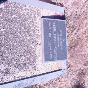 STANTON Arthur Leonard 1899-1979
