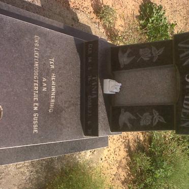 STADEN Tania, van 1976-1978