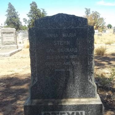 STEYN Anna Maria nee BARNARD 1905-1941