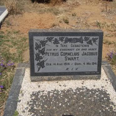 SWART Petrus Cornelius Jacobus 1914-1941