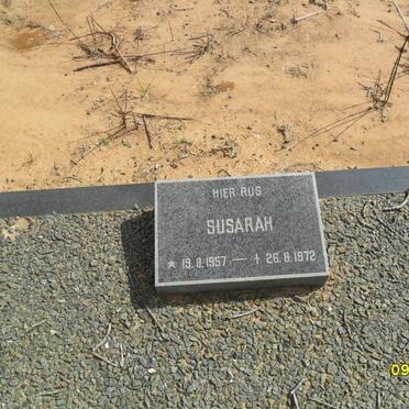 SWEENEY Erika 1962-1972 :: SWEENY Deon 1961-1972 :: SWEENY Susarah 1957-1972