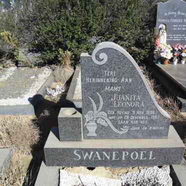 SWANEPOEL Juanita Leonora nee HEYNS 1896-1967