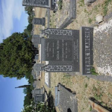 TERRE'BLANCHE Cecilia Helena nee SMALBERGER 1882-1965