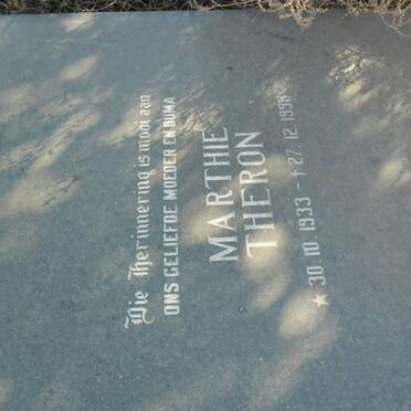 THERON Marthie 1933-1998
