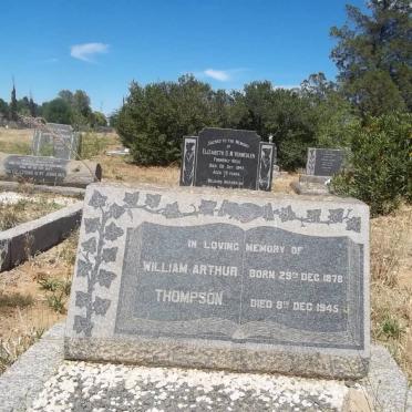 THOMPSON William Arthur 1878-1945