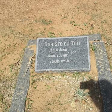 TOIT Christo, du 1957-1957