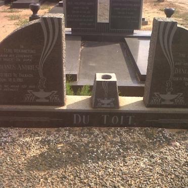 TOIT Stephanus Andries, du 1873-1961 &amp; Danelia Johanna R. LE ROUX 1886-1964
