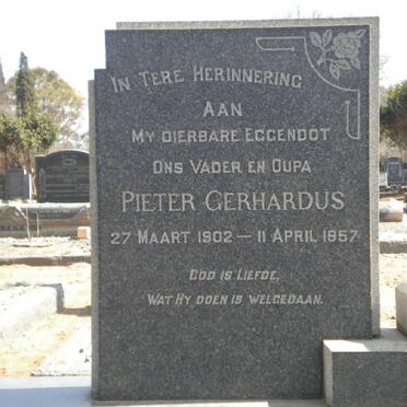 UYS Pieter Gerhardus 1902-1957