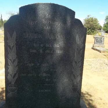 ? Hendrik Johannes 1916-1951