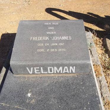 VELDMAN Frederik Johannes 1912-1970
