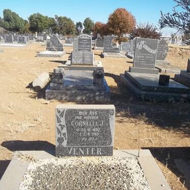 VENTER Cornelia J. 1892-1963