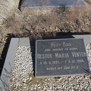 VENTER Hester Maria 1897-1966