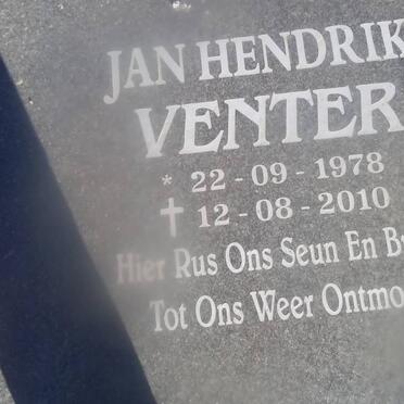 VENTER Jan Hendrik 1978-2010