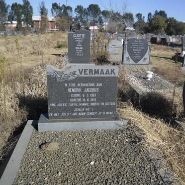 VERMAAK Hendrik Jacobus 1953-1976