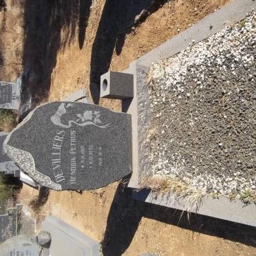 VILLIERS Hendrik Petrus, de 1917-1975