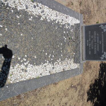 VILLIERS Abraham Frederik, de 1885-1956