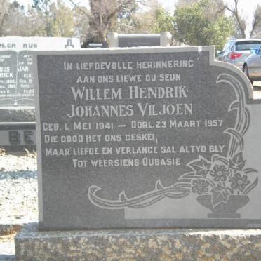 VILJOEN Willem Hendrik Johannes 1941-1957