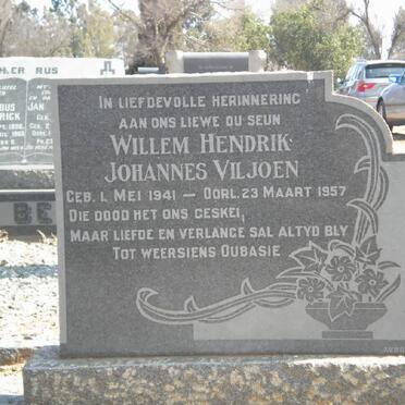 VILJOEN Willem Hendrik Johannes 1941-1957