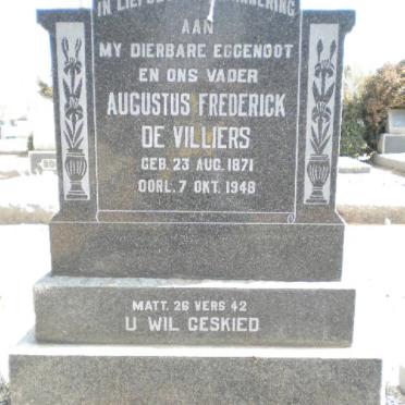 VILLIERS Augustus Frederick, de 1871-1948