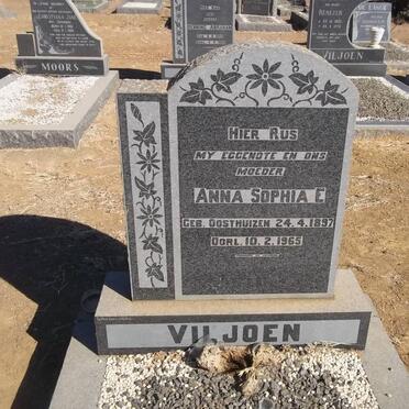 VILJOEN Anna Sophia E. nee OOSTHUIZEN 1897-1965