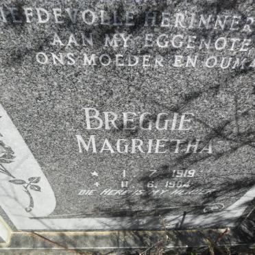 VISAGIE Breggie Magrietha 1919-1984 :: VISAGIE Christoffel Johannes Jacobus 1932-     