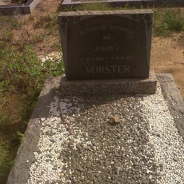 VORSTER Johan J. 1942-1964