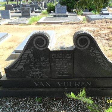 VUUREN Isak Johannes Jacobus, van 1916-1963