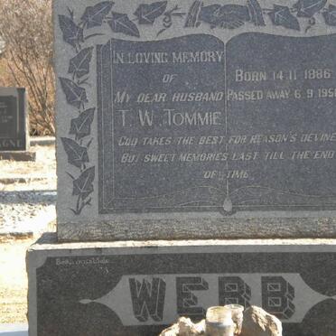 WEBB T.W. 1886-1958