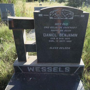 WESSELS Daniel Benjamin 1920-1950