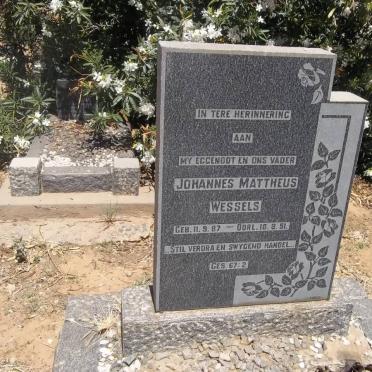 WESSELS Johannes Mattheus 1887-1951