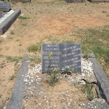 WESTHUIZEN Johanna Hendrika, v.d. nee SPANGENBERG 1920-1953